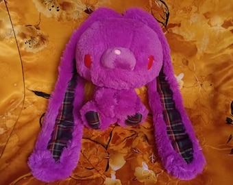 Glmy Purple Rabbit Bunny Plush Stuffed Doll Soft Toy