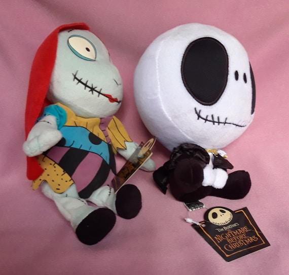 Sally Jack Skellington Nightmare Before Christmas Plush Stuffed