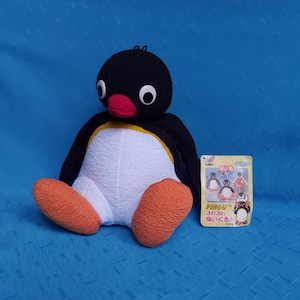Vintage Pingu Banpresto 1999 Plush Stuffed Doll Soft Toy