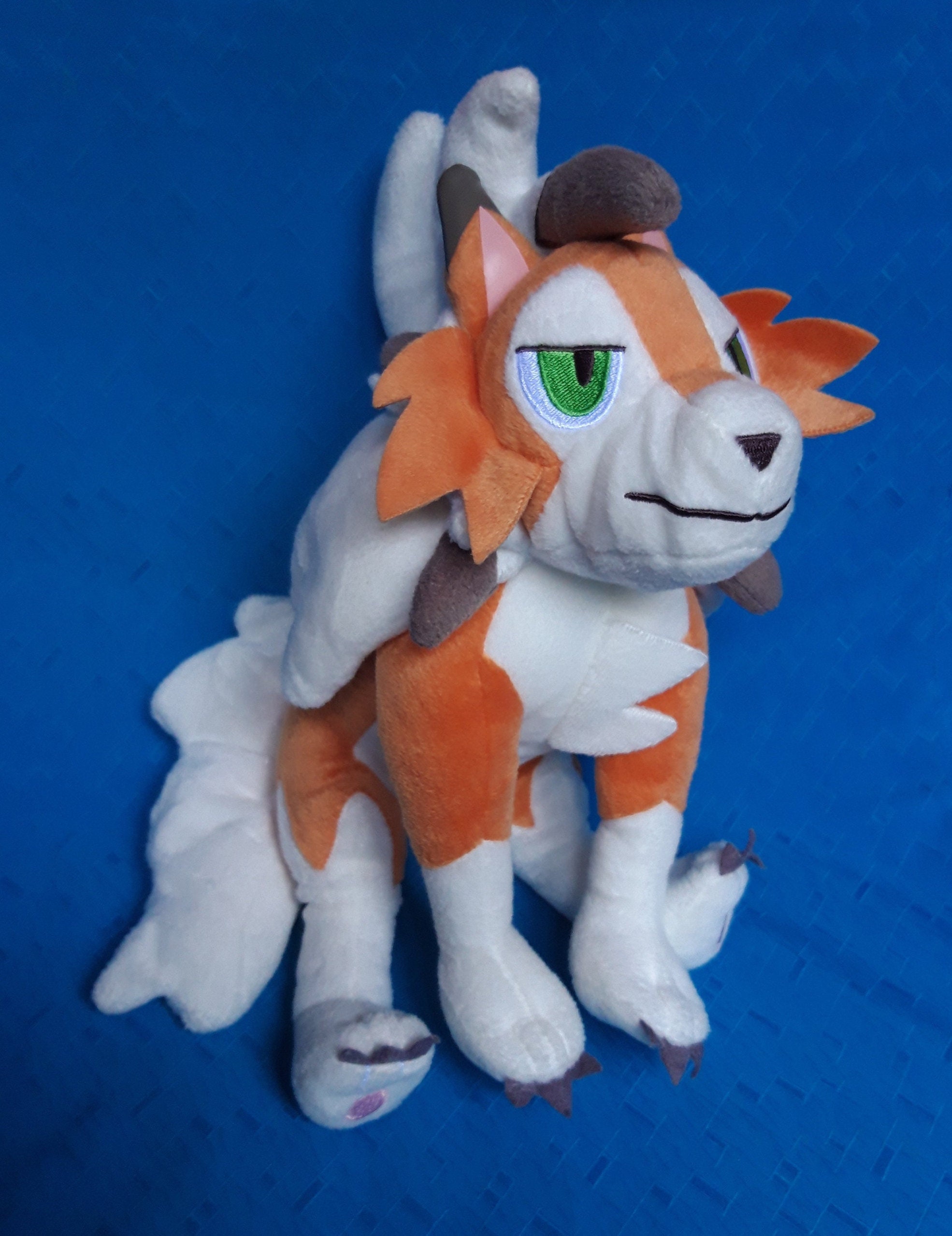 Lycanroc Dusk Pokemon Banpresto Nintendo Plush Stuffed Doll Soft
