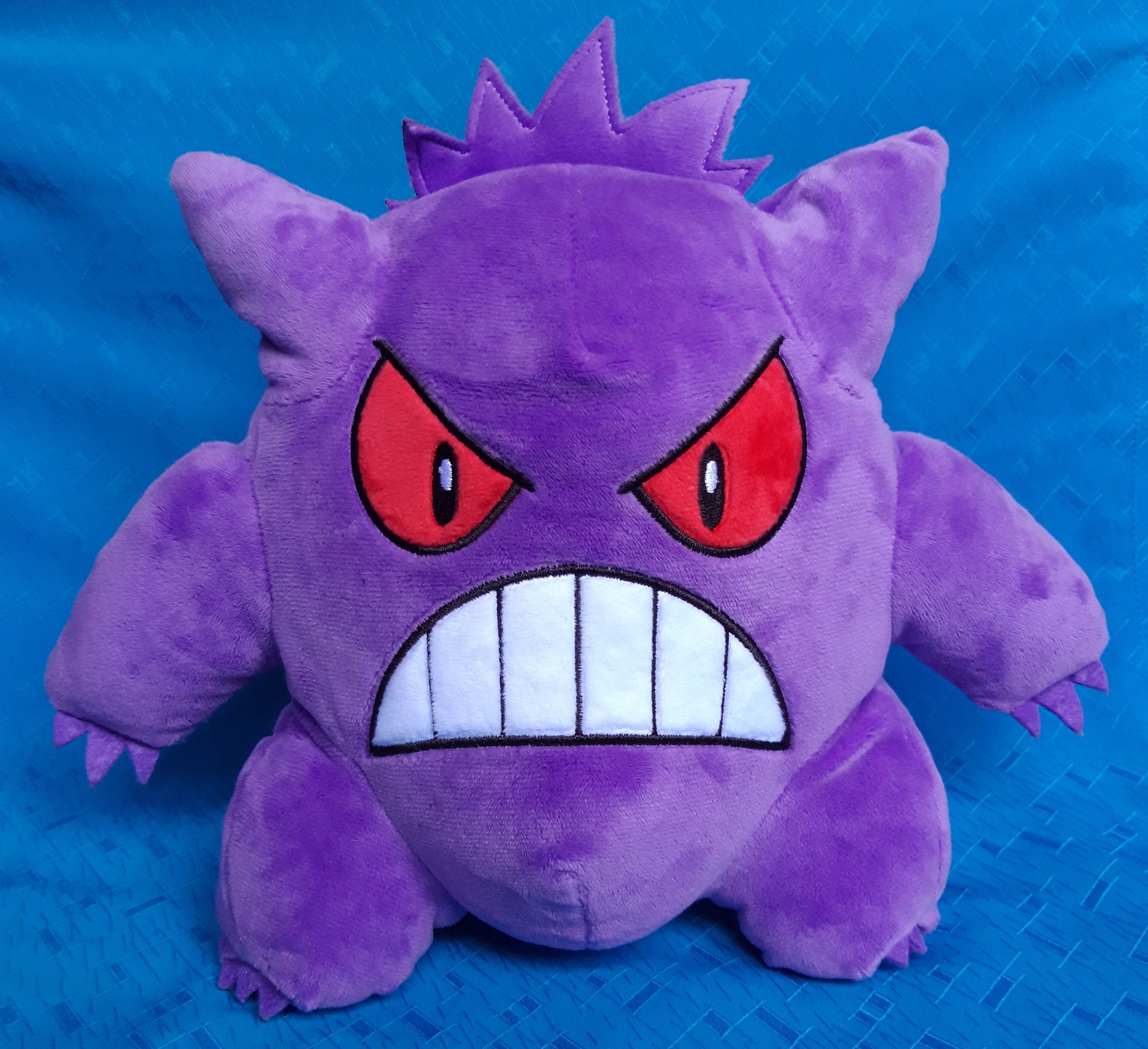 Angry Gengar Pokemon TOMY Nintendo Plush Stuffed Doll Soft Toy | Etsy