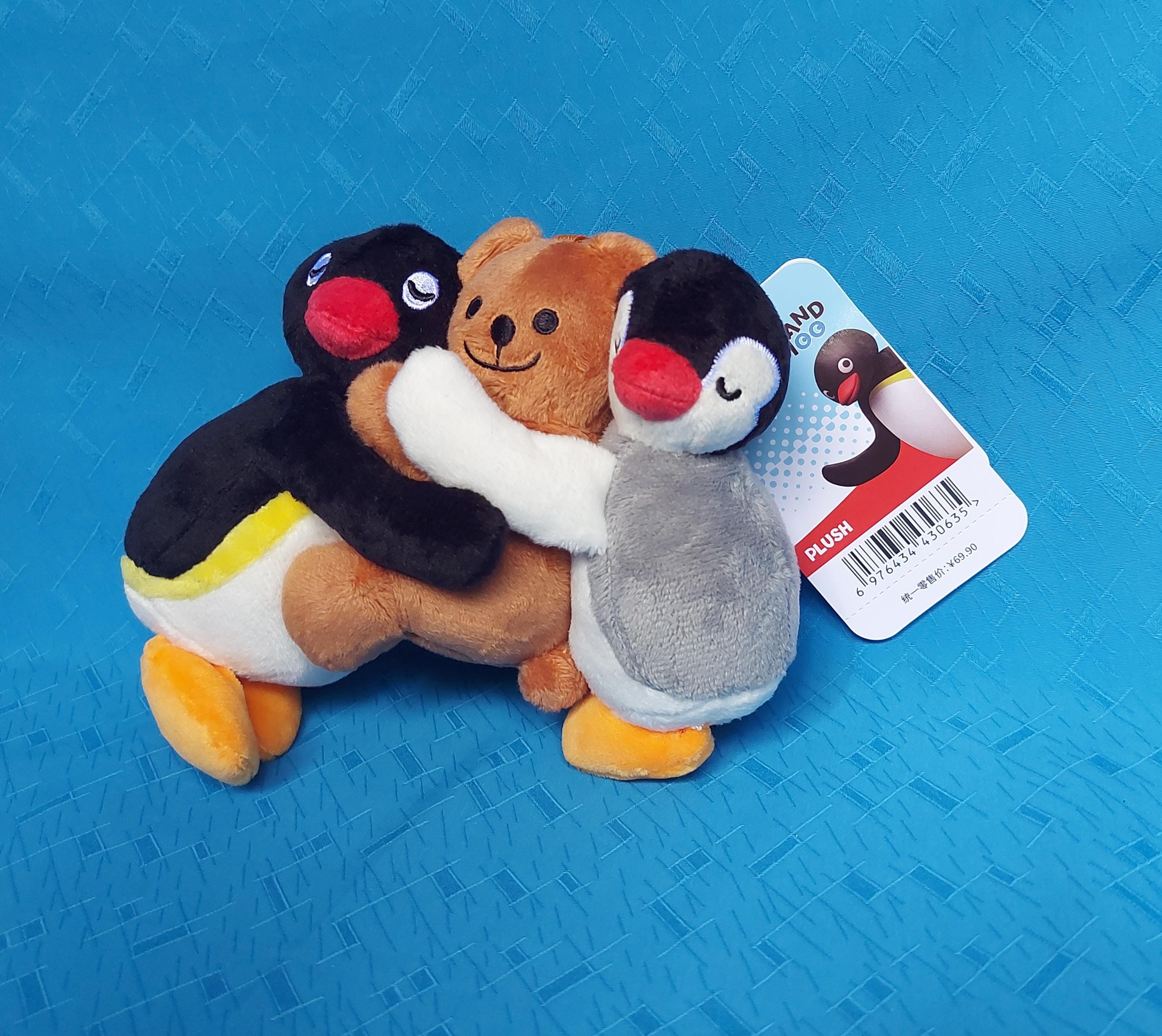 Pingu and Pinga Hug Teddy Plush Stuffed Doll Soft Toy - Etsy