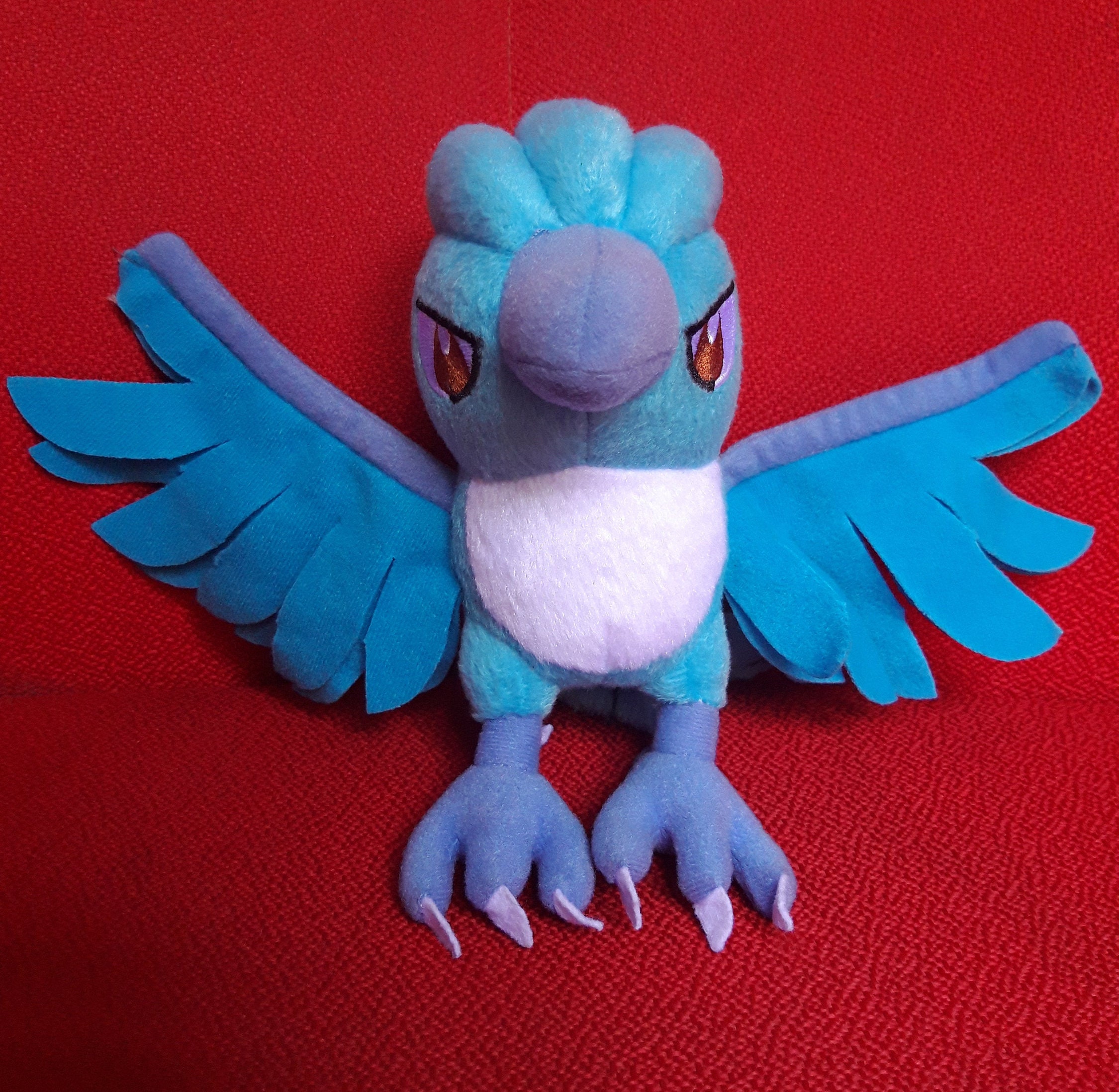 Pokemon Galar Region Articuno Zapdos Moltres Plush Doll Kawaii Children's  Toy Three Holy Bird Q Version Model Birthday Gift