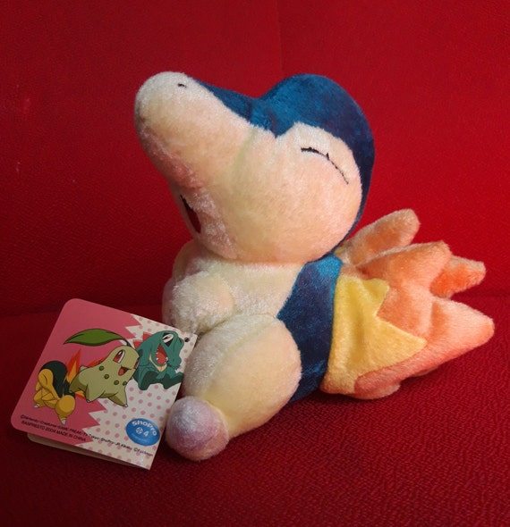 Shiny Cyndaquil Pokemon Banpresto Nintendo With Tag Plush Stuffed