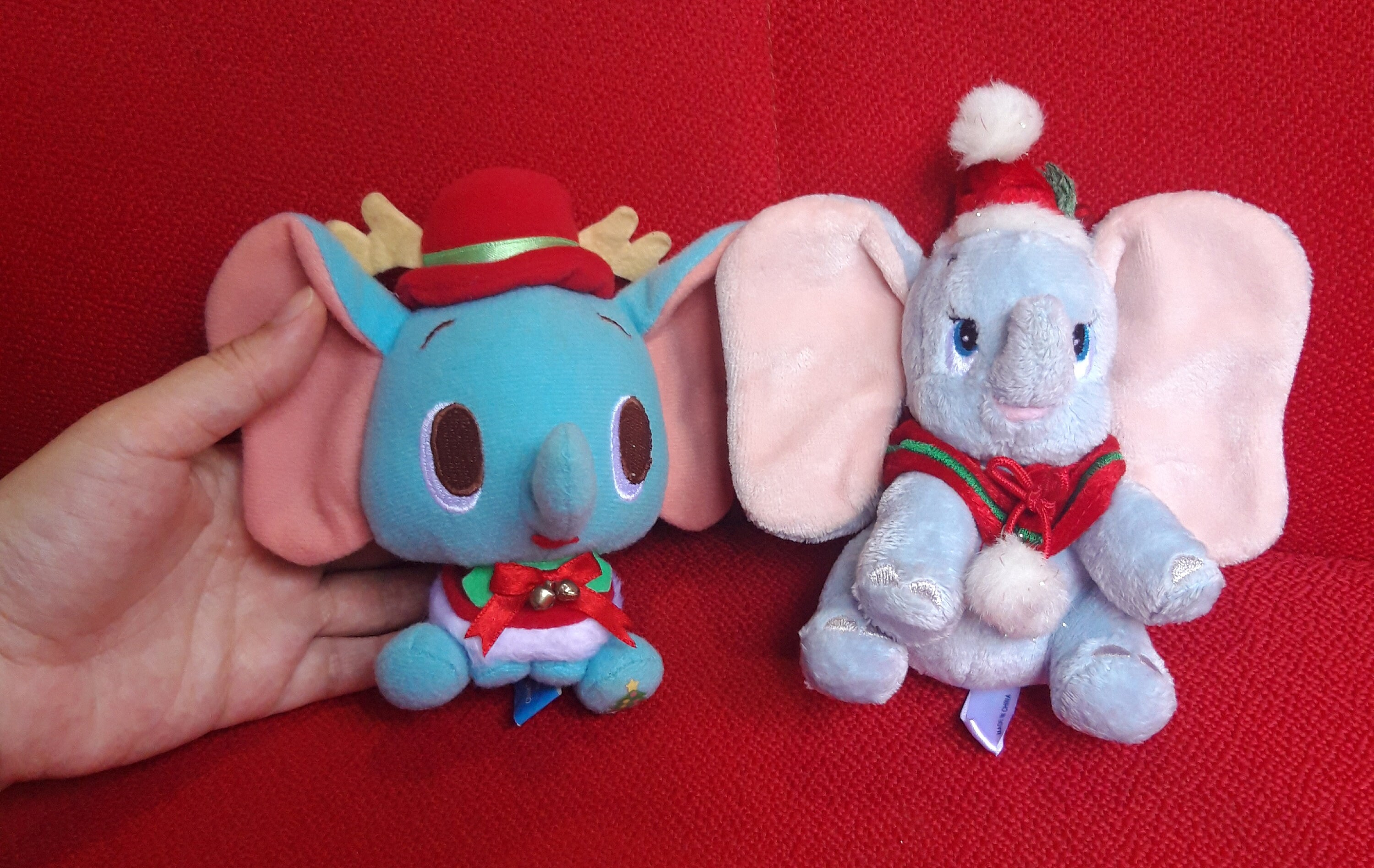 Disney Dumbo Christmas Mini Plush Stuffed Animal Doll Soft Toy Etsy