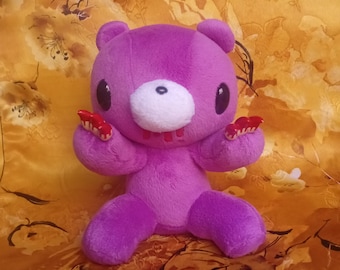 Glmy Purple Plush Stuffed Doll Soft Toy