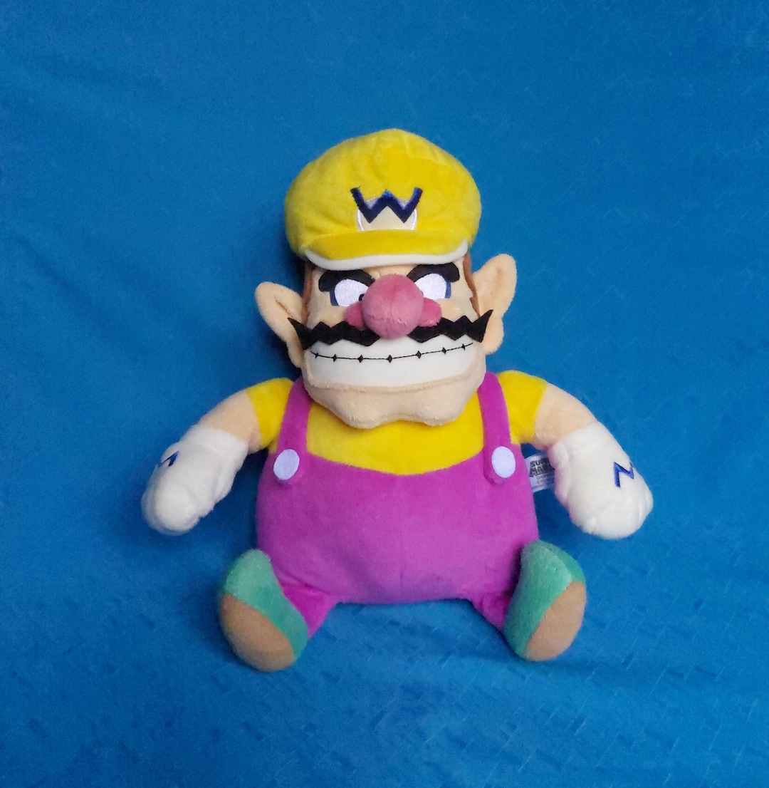 Super Mario Wario Sanei Plush Stuffed Doll Soft Toy - Etsy