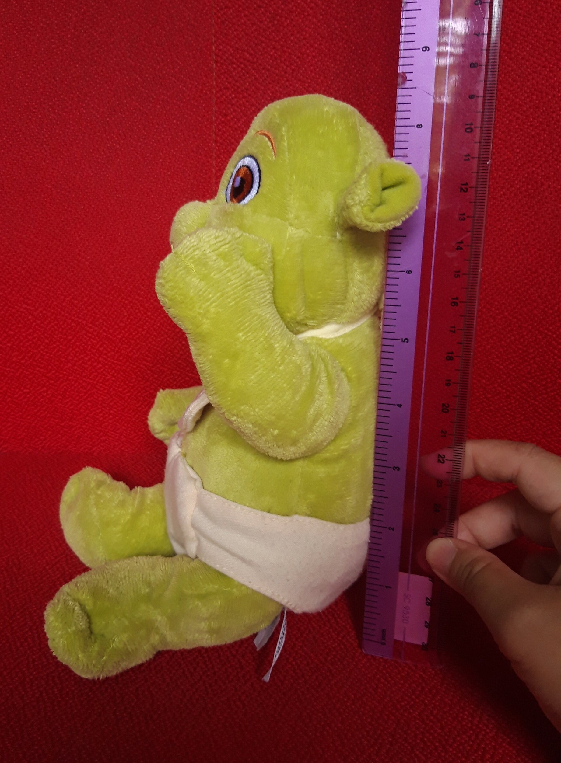 Baby Shrek Build A Bear Plush Stuffed Doll Soft Toy Etsy