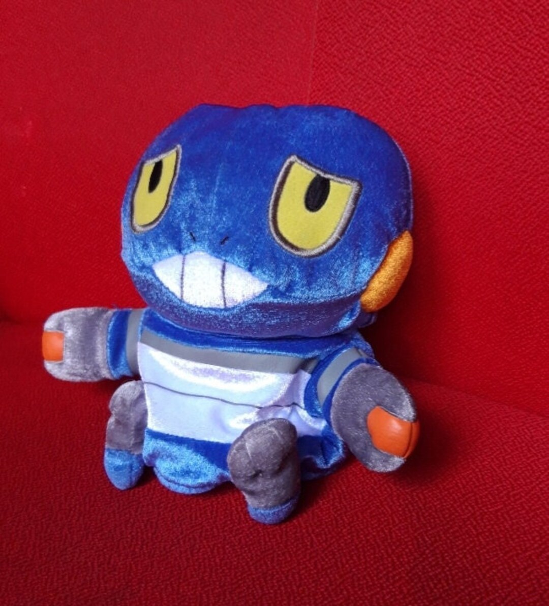 Shiny Hand Puppet Croagunk Pokemon Banpresto Plush Stuffed Doll Soft ...