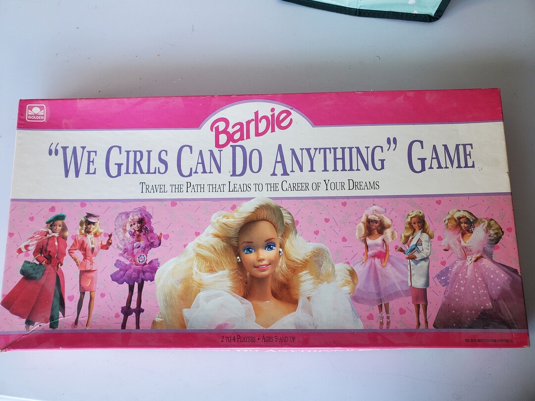 Barbie We Girls Can Do Anything Game Etsy Il Lck6