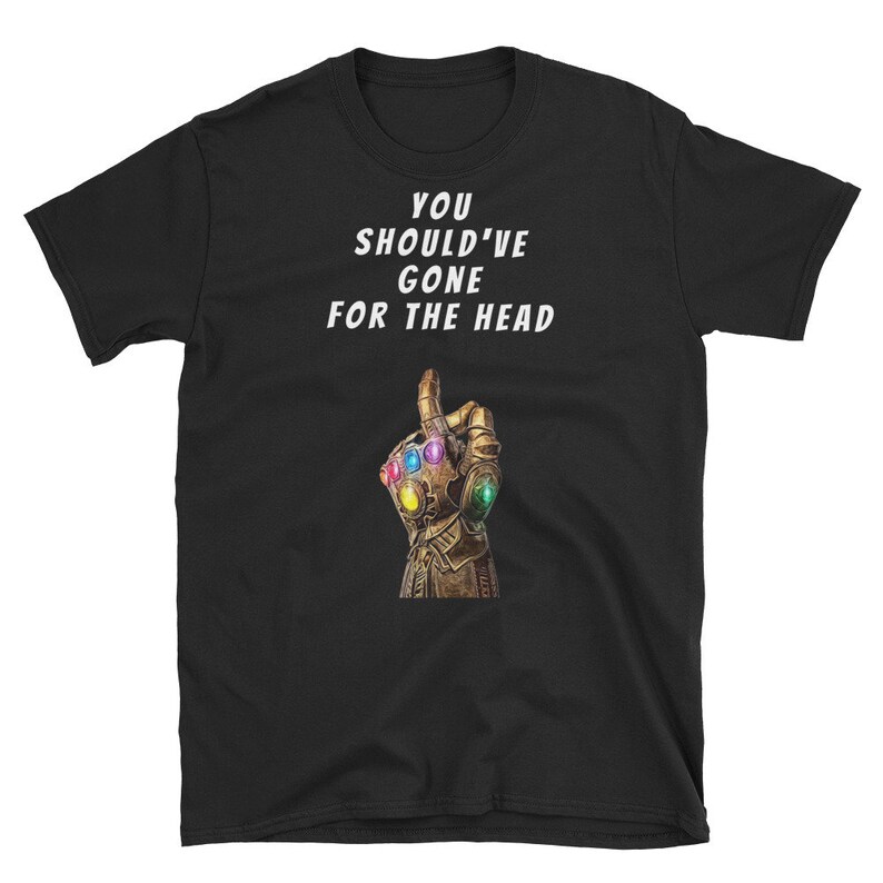 End Game Infinity War Part 2 Avengers Infinity Gauntlet CMA58 Free Postage Tee