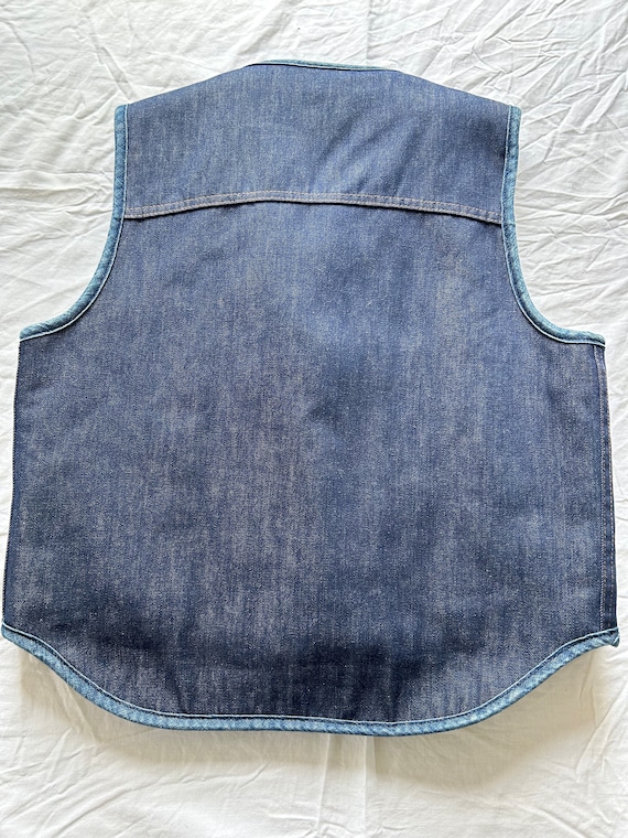 Vintage Denim Vest - image 6