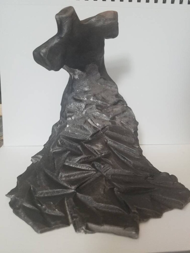 Female ceramic body sculpture