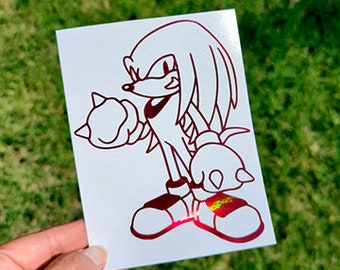 Video Game, Vinyl Knuckles Sticker/Decal