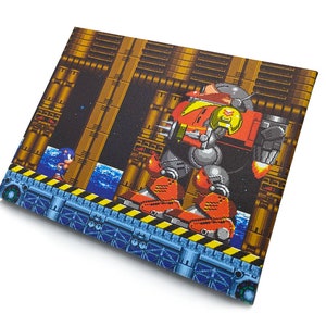 Death Egg Canvas Sonic the Hedgehog 2 Canvas Print - Retro Sega Genesis Wall Art - Gamer Decor