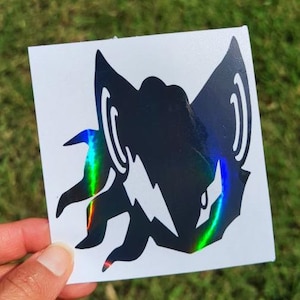 Video-Game, Infinite the Jackal Character Vinyl Sticker/Decal