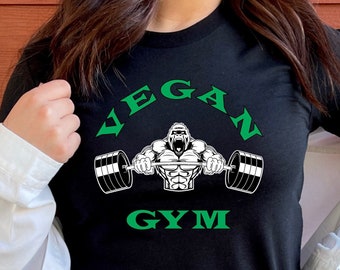 Vegan Shirt Vegan T Shirt Vegan Gym Shirt Vegan Muscle Vegan Strong Vegan Athlete Vegan Tee Vegan Tshirt Vegan T-shirt Plant Based Shirt