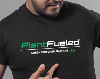 Plant Fueled Shirt Vegan Shirt Vegan T Shirt Vegan Gym Shirt Vegan Muscle Vegan Strong Vegan Athlete Vegan Tee Vegan Tshirt Vegan T-shirt