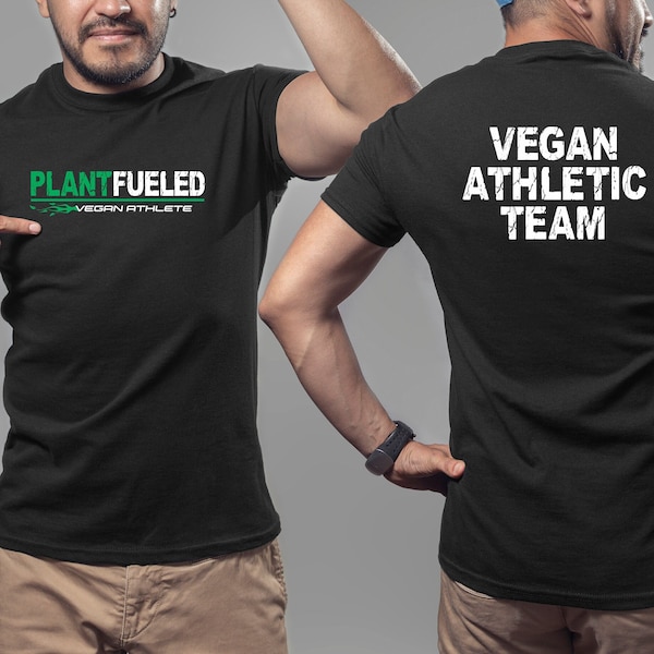 Vegan Shirt Plant Fueled Vegan Athlete Shirt Vegan T Shirt Vegan Gym Shirt Vegan Muscle Vegan Strong Vegan Tee Vegan Tshirt Vegan T-shirt