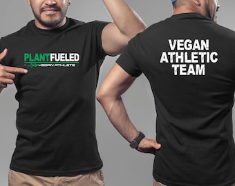 Vegan Shirt Plant Fueled Vegan Athlete Shirt Vegan T Shirt Vegan Gym Shirt Vegan Muscle Vegan Strong Vegan Tee Vegan Tshirt Vegan T-shirt