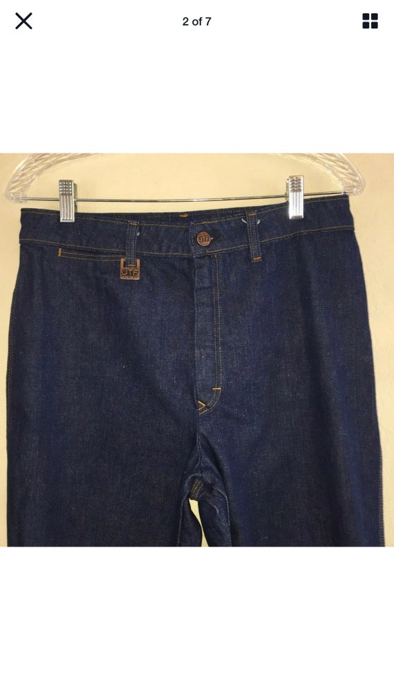 Vintage 1970's Womens Sears JTF Jeans That Fit Da… - image 2