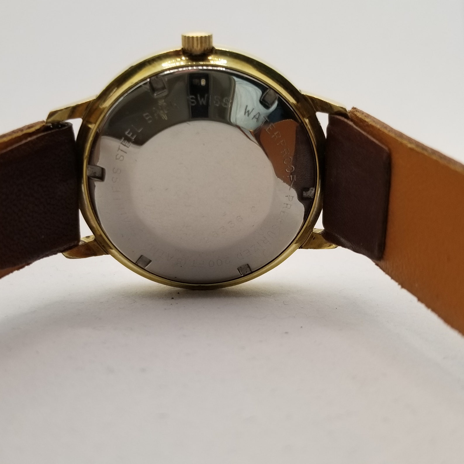 Giroxa automatic wrist watch ETA cal. 2452 25 jewel movement | Etsy