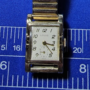 Vintage Louis 17 jewels wrist watch
