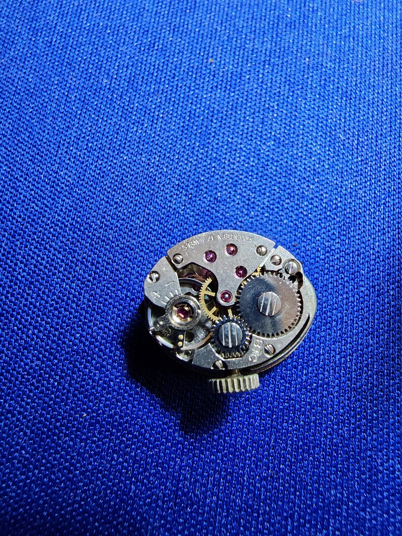 Ladies Bulova Black Dial Manual Winder With a Scarab Bracelet Etsy