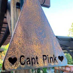 Personalized Wind Bell: Heart, Maple, Oak Leaf, Pine Cone, or Sun
