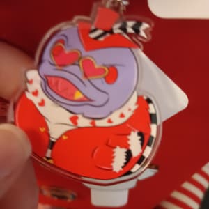 Hazbin Hotel Valentino Duckie Keychain