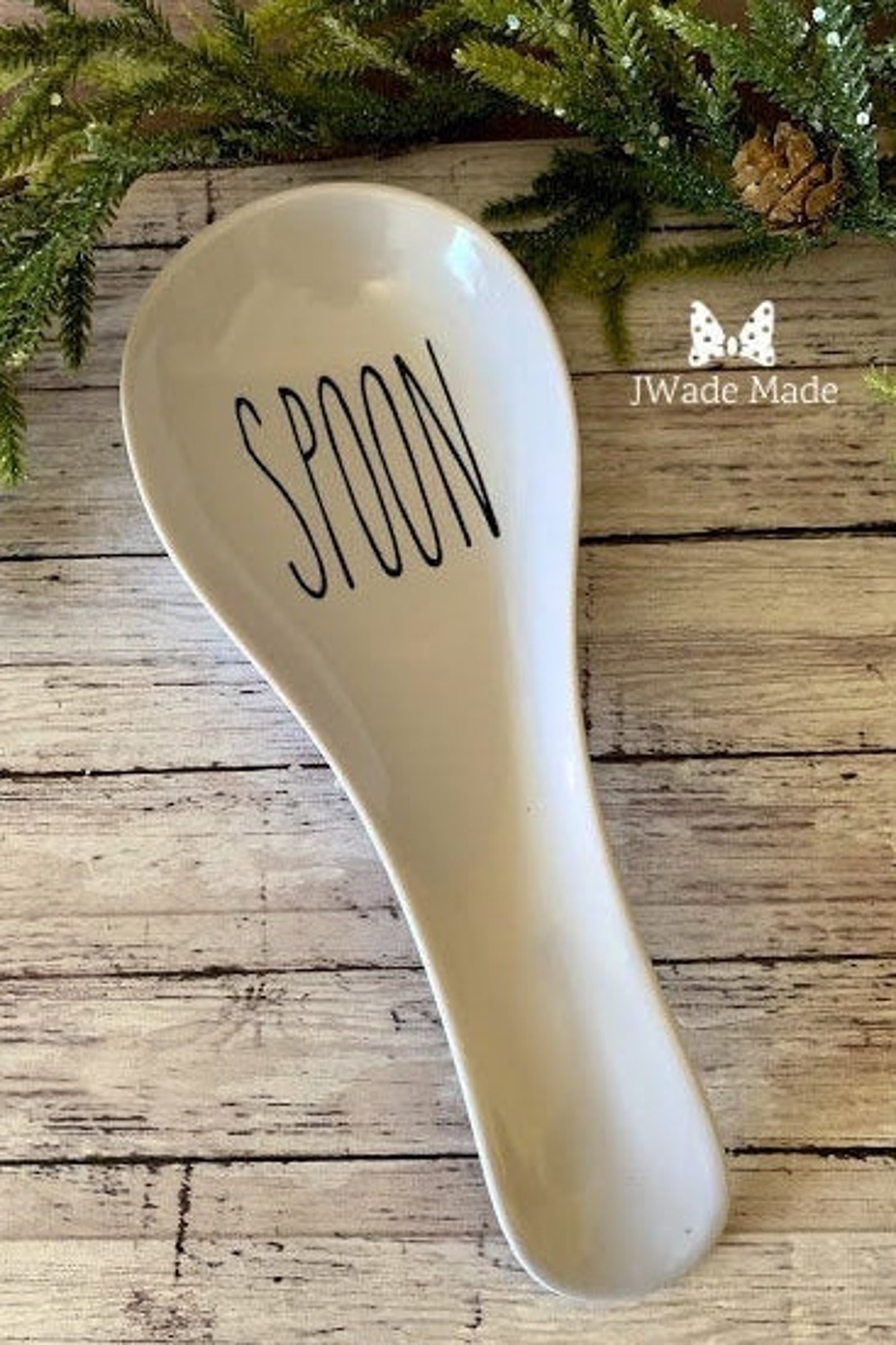 Farmhouse Inspired Spoon Rest Etsy