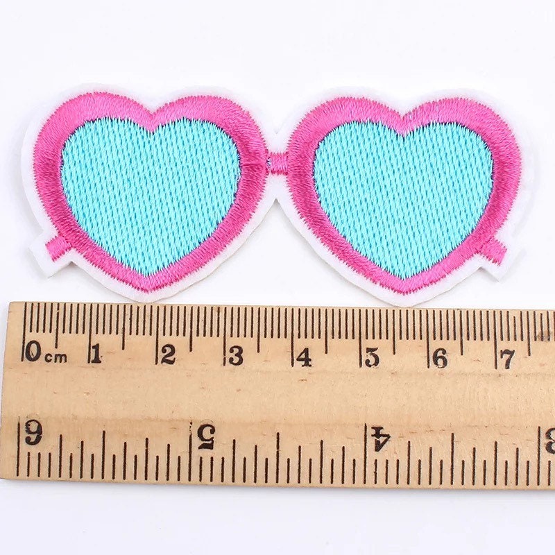 Patches for Clothes, Girls Pink Iron on Patch, Kawaii Pink Patches