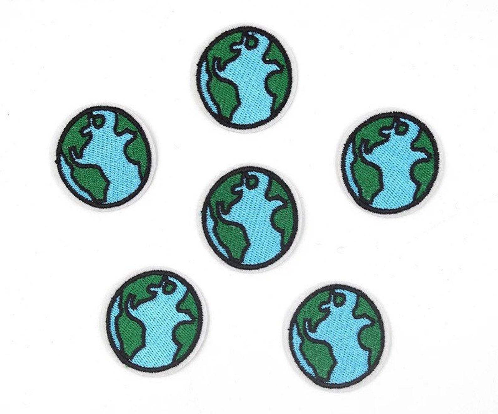 Earth Iron on Patch Save the Planet Patch Globe Patch Map - Etsy