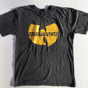 New Vintage Wu-Tang Clan by Wu-wear Limited 36 Chambers Sublimated S//S Tee Black