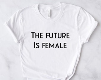 El futuro es femenino / Empoderamiento de la mujer / Feminismo / Girl Power / Camiseta minimalista / Kamala / Harris / Camiseta unisex de manga corta