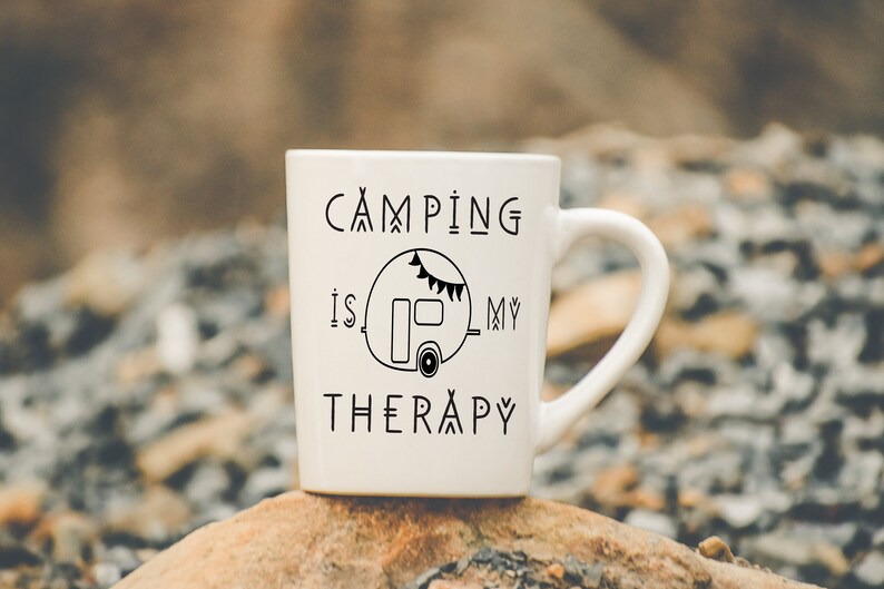 Download Camping is my therapy-SVG-Cutfile-Dxf-Png-Cricut | Etsy