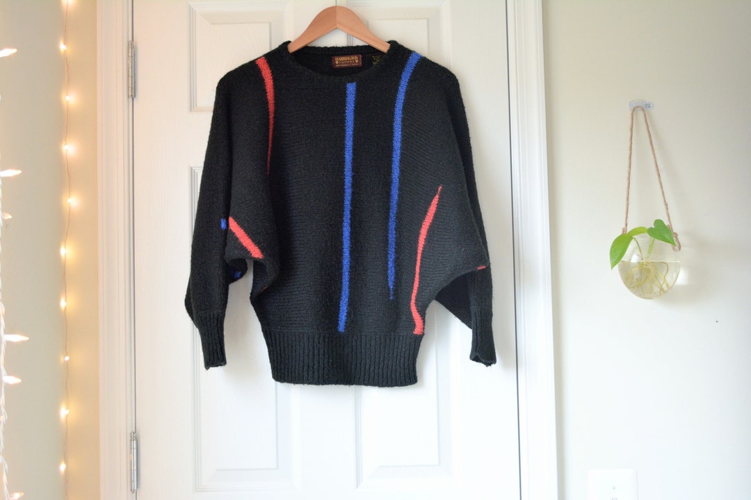 80's Soft Batwing Sweater by Lilly Of California main image 1