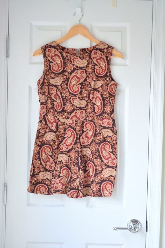 Vintage 60s/70s Paisley Romper | Handmade