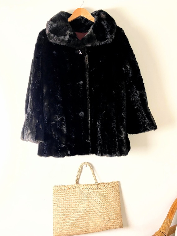 Brown Faux Fur Coat | Aleutian - image 1