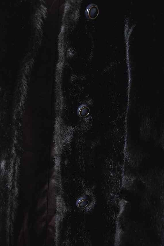 Brown Faux Fur Coat | Aleutian - image 3