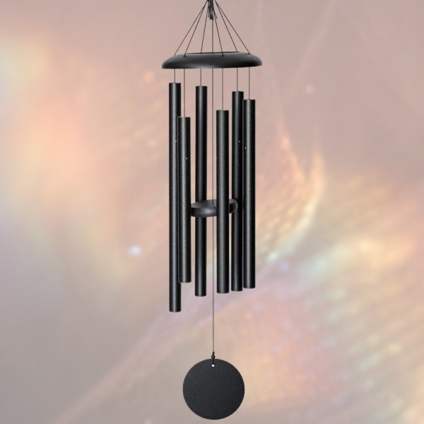 Personalized Engraved Wind Chime - 36 Inch Metal Corinthian Bells - Scale Of E