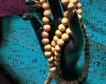 Mala Tibetana de Sementes de Bodhi: 108 contas de oração, meditação budista #presente