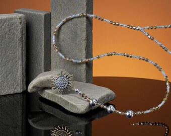 Colar Gold Sun 1920: Feito à mão, Design Clássico, #presente, #Vintage, #Moda, #paratodos