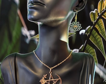 Gold BLING Star Necklace: Rose Gold Pendant, Gold Chain, #gift, #fashion, #urban, #hiphop, #Mother’s Day, #everyone