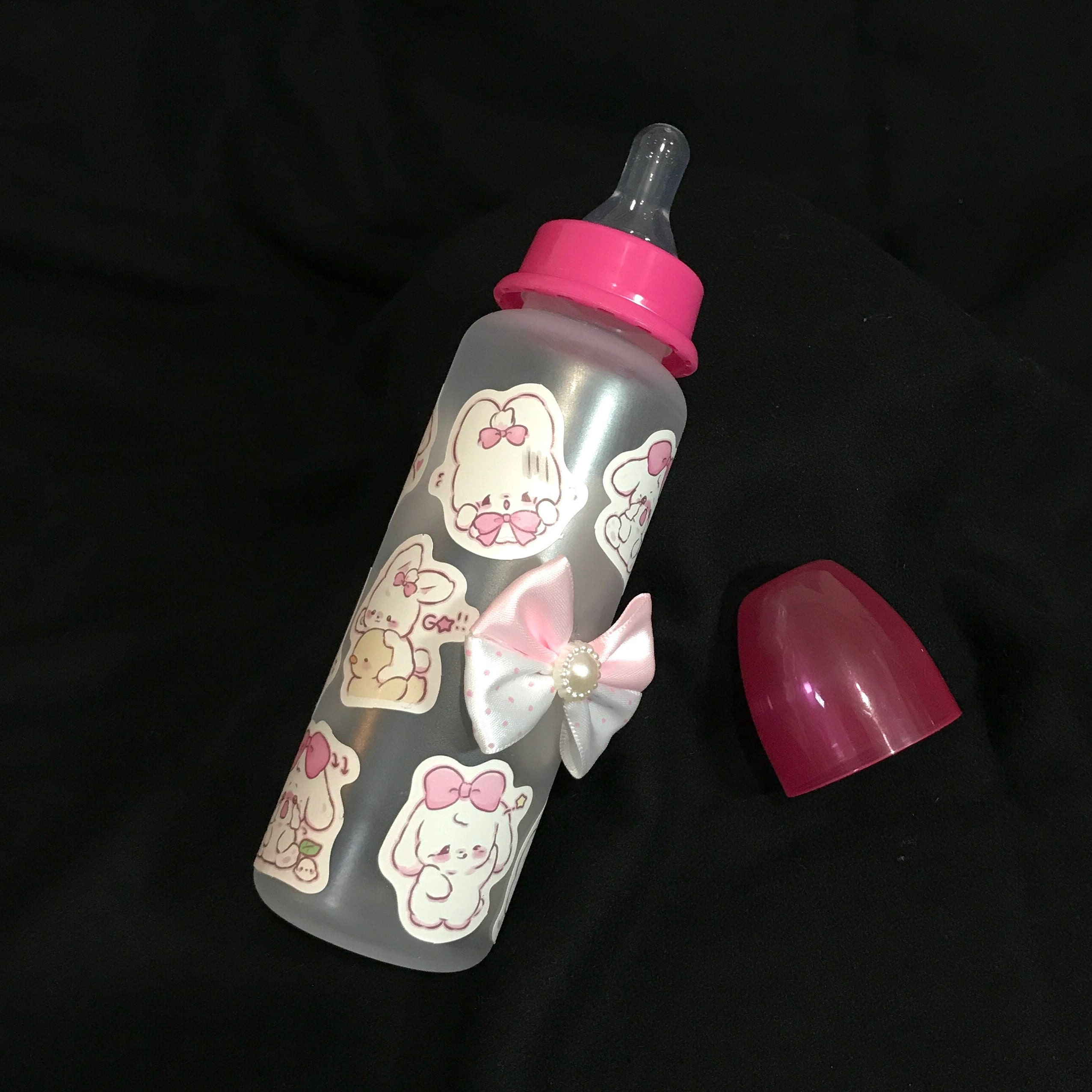 Ddlg baby bottles - customised abdl bottle with long teat, perfect