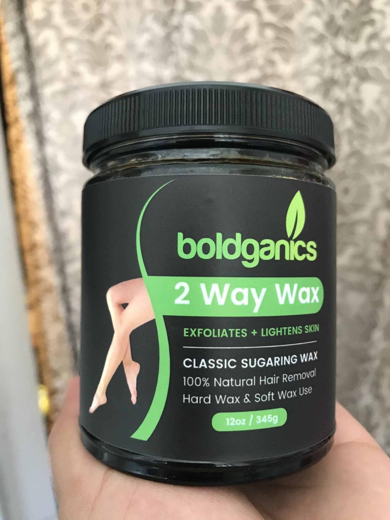 Organic Sugaring Wax Hair Removal Body Sugar Paste All Natural Etsy