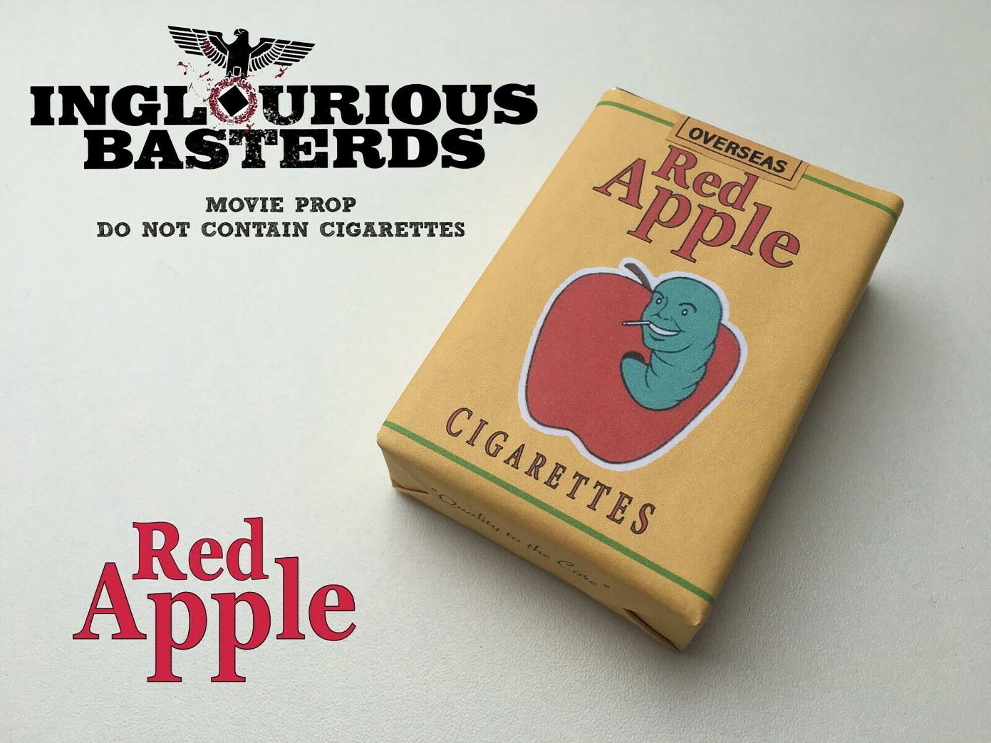 スケールモデル 新作 Red Apple Cigarettes Replica Pack TARANTINO Inglorious SF・ファンタジー・ホラー