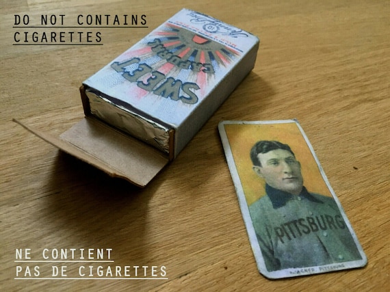Sweet Caporal Replica Pack T206 HONUS WAGNER Baseball Card Khristore Hand  Made