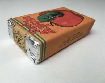 Red Apple Cigarettes Replica Pack TARANTINO Pulp Fiction Cosplay Bill Once  Hollywood Movie Props Tobacco Fake Packet