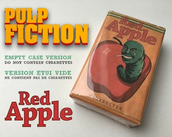 kill bill red apple cigarettes Kill Bill Inspired Red Apple Cigarettes Art Print - Quentin Tarantino Movie  Prop